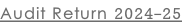 Audit Return 2024-25